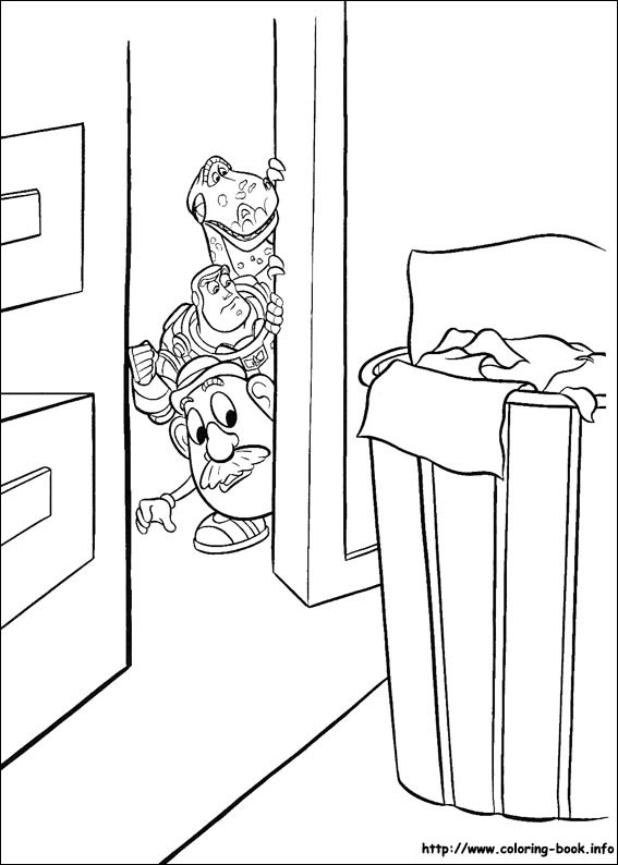 Toy Story coloring picture